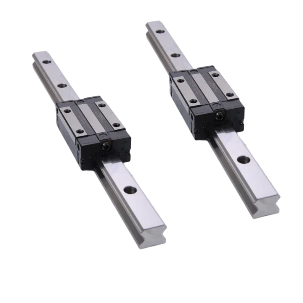 2 Guias Lineares De 15mm X 300mm E 2 Patins Sem Aba