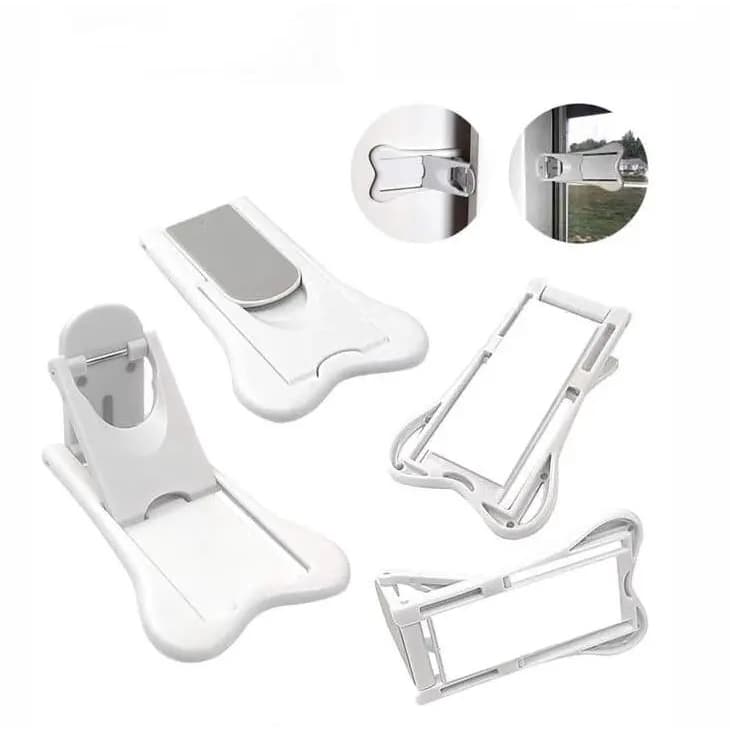 Trava Inteligente Portas De Correr Box Vidro Armário Proteção Bebe