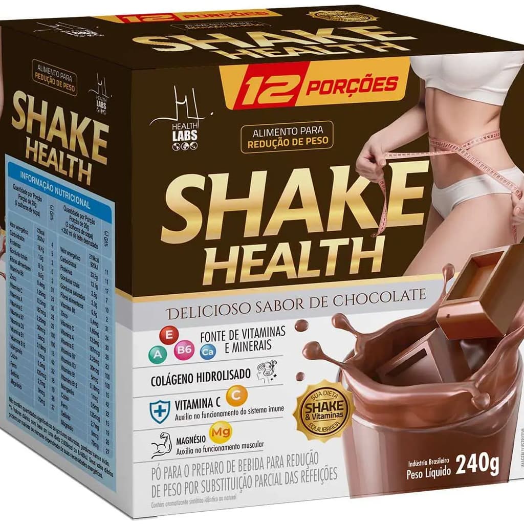 Shake Health (Substituto de Refeições) - 240g - Health Labs