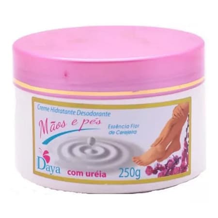 Creme Mãos E Pés Flor De Cerejeira Ureia Daya Palmindaya 250g