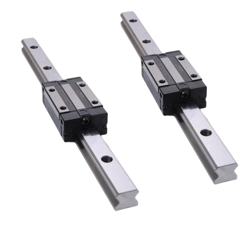 2 Guias Linear/trilho Linear 20mm X 700mm + 2 Patins H20