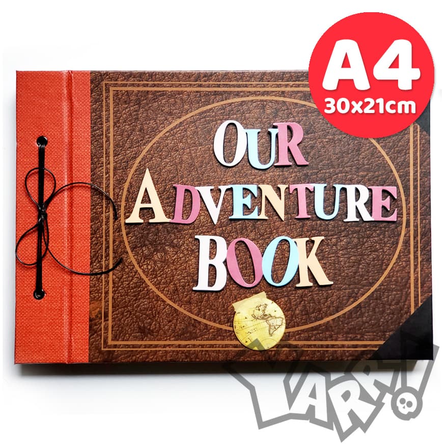 Livro Album Our Adventure Book Nosso Livro de Aventuras UP Altas Aventuras Livro Assinaturas