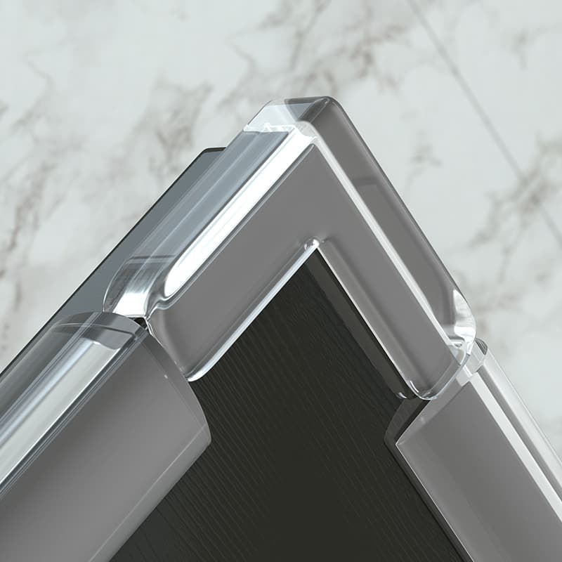 4 Protetores De Quina Silicone Quadrado Para Crianças E Bebes Proteção Anti-colisão Promoção