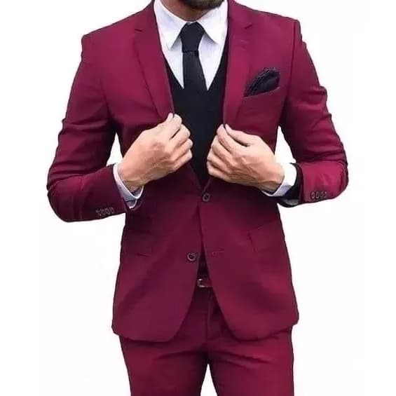 Terno Slim Italiano de Luxo Premium - Paleto+calça+barato