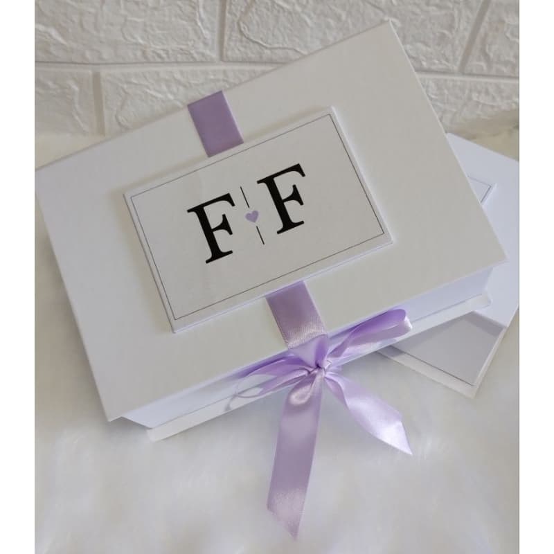 Caixa Cartonada Convite Lavanda(22X15X7)