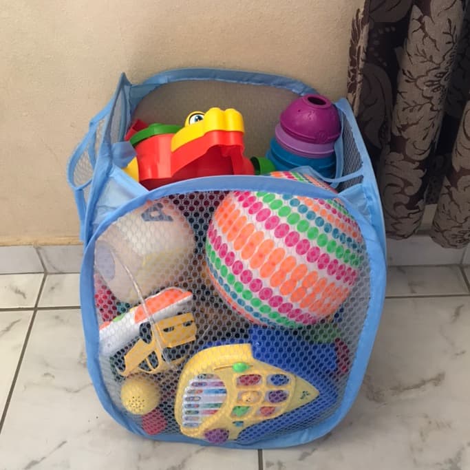 1 Cesto De Roupa Caixa Dobrável Para Armazenagem E Organização De Vestuário Brinquedos