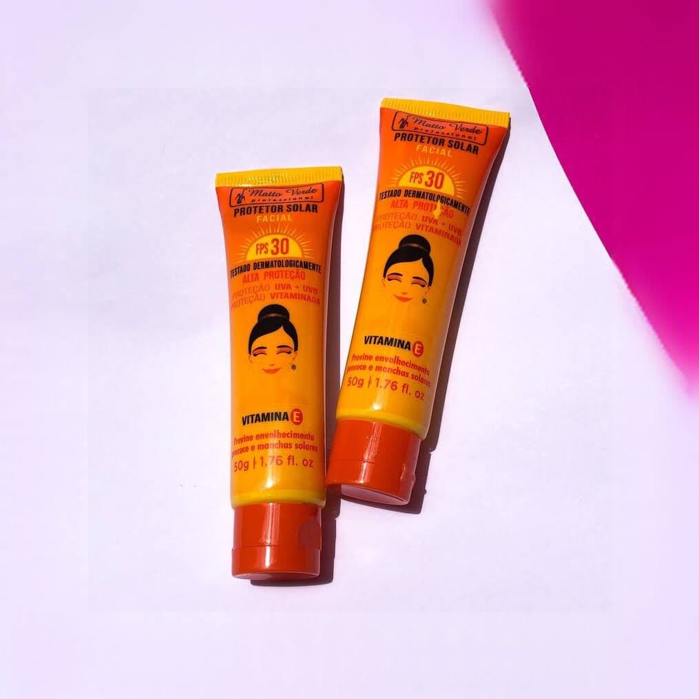 Protetor Solar Facial Matto Verde fps30