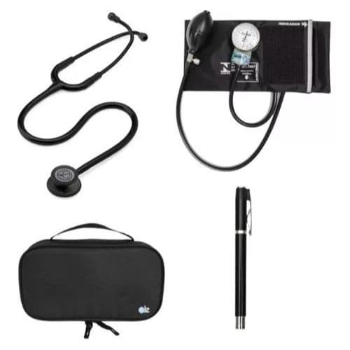 Kit Estetoscópio Littmann + Esfigmo + case + Lanterna - Cores Variadas