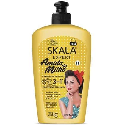 Creme para Pentear SKALA 3 em 1 Amido de Milho 250ml