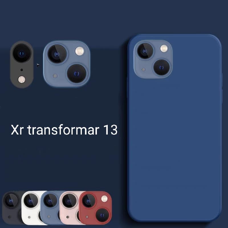 PELÍCULA DE CAMERA TRASEIRA XR TRANSFORMAÇÃO DE IPHONE XR PARA 13 - Proteção de Lente Câmera para Transformar