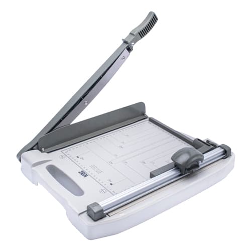 Guilhotina  + Refiladora Para Papel Com Três Tipos De Cortes Corta Até 10 Folhas