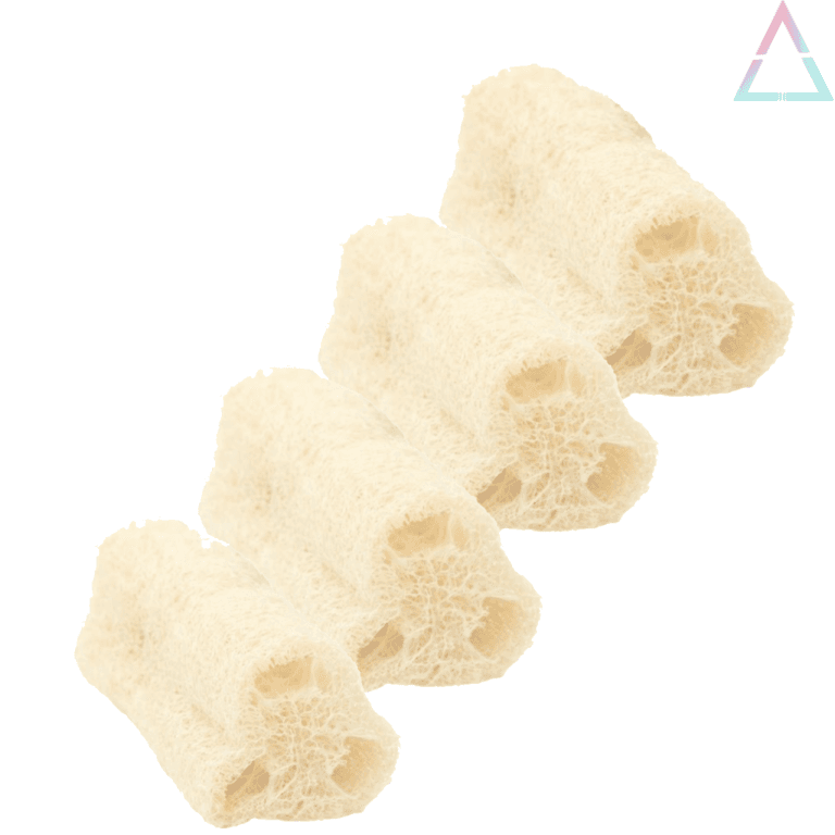 Bucha Vegetal Grande 2 unidades 100% Natural E Bucha Vegetal Slim 3 unidades 100% Natural