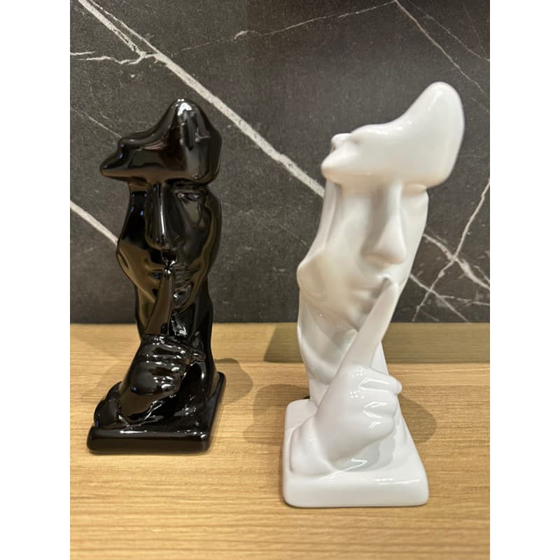 Estátua Rosto Cerâmica Ref. CB1942