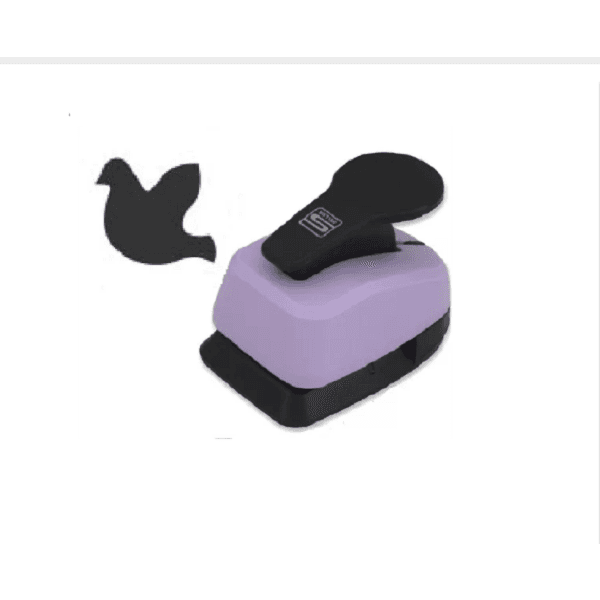 cortador  Eva E Papel Scrapbook - Pomba 25mm -25cm