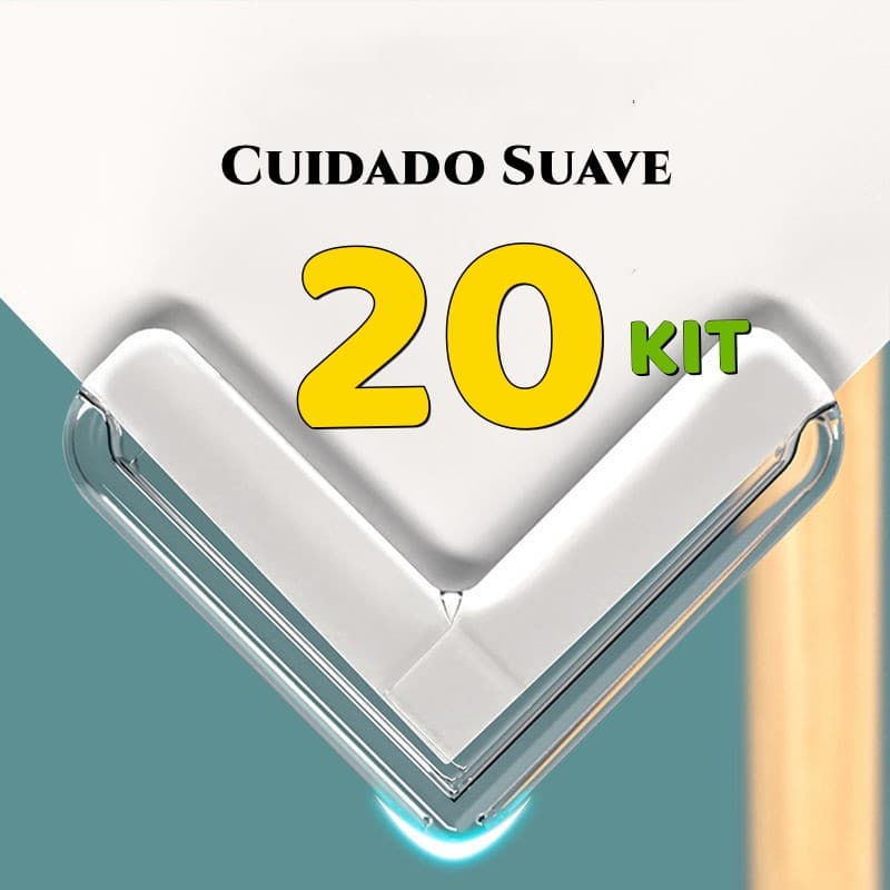 20 Protetor De Silicone De Mesa Quina Protetor Para Móveis Quarto Cozinha Casa