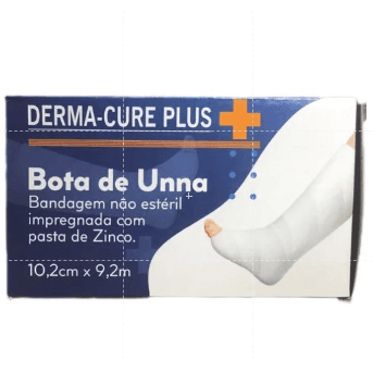 04 unidades de Curativo Bota De Unna 10,2cm X 9,2m
