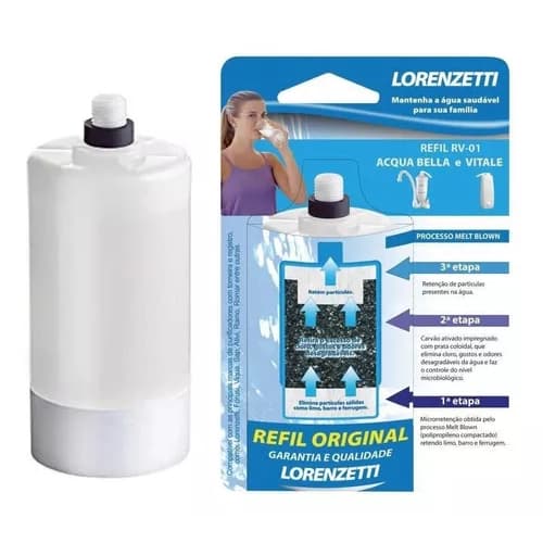 Refil Vela P/ Filtro Acqua Bella E Vitale Lorenzetti