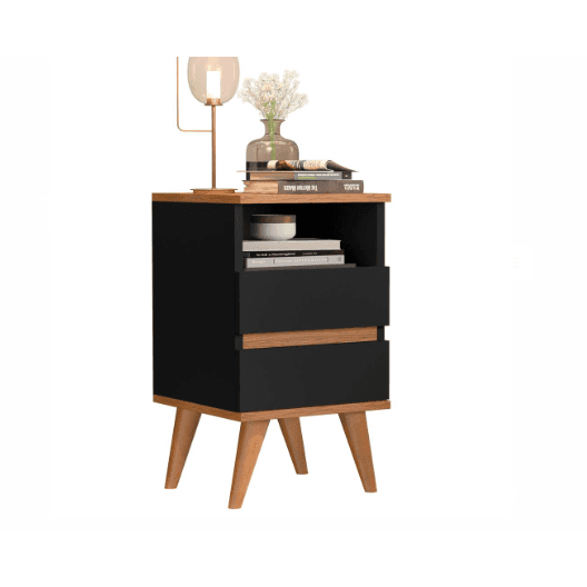 Mesa De Cabeceira Retrô Pés Palito em Polipropileno - Pop - Varias Cores