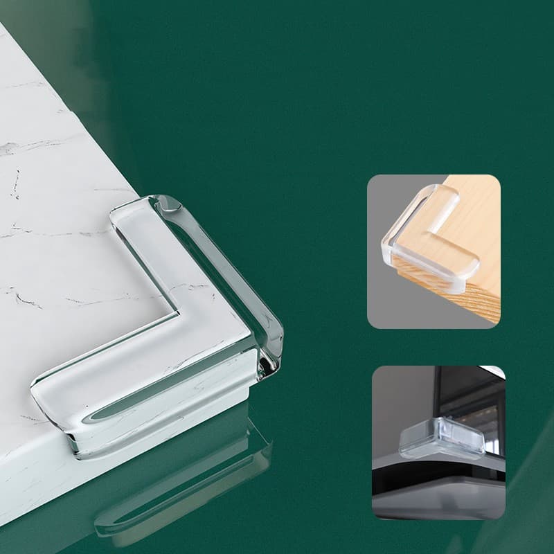 16 Protetor De Silicone Para Quina De Mesa Prevenir Colisões Do Bebê Protetores De Bordas E Cantos Promoção