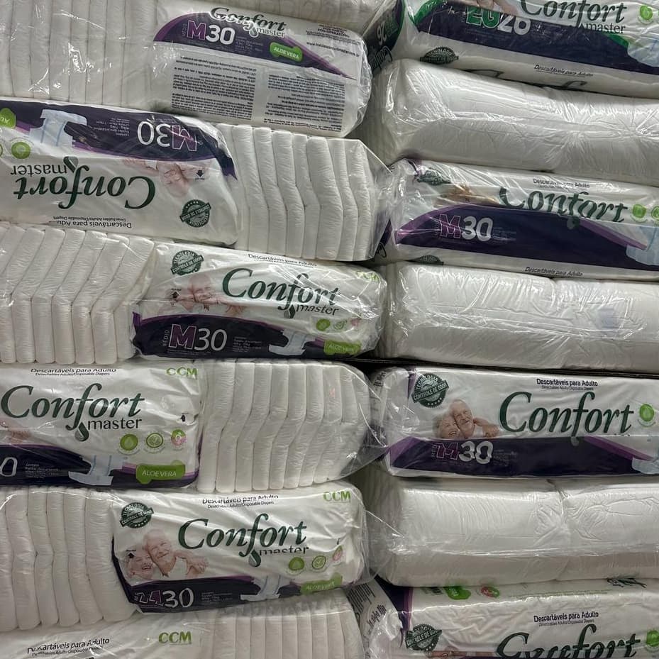 Fralda Geriátrica NOTURNA Confort Master Adulto 50M 50G E 42XG