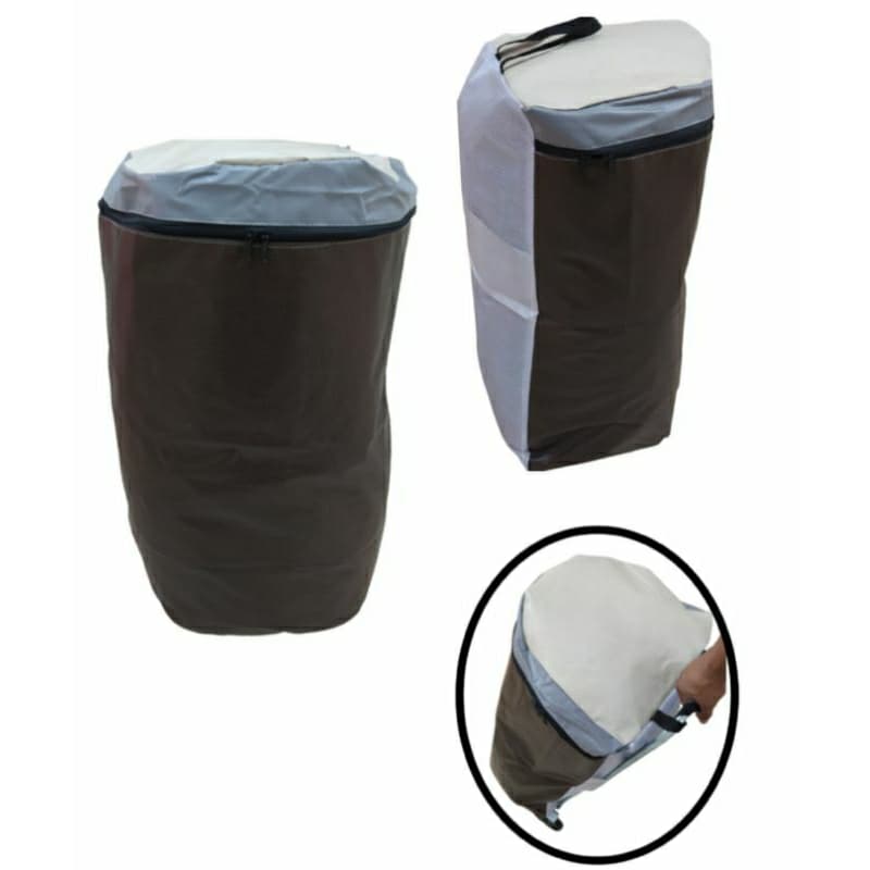 Bolsa de Lona impermeável Tamanhos P M e G Sacoleira Compras no Bras P/ Carrinhos