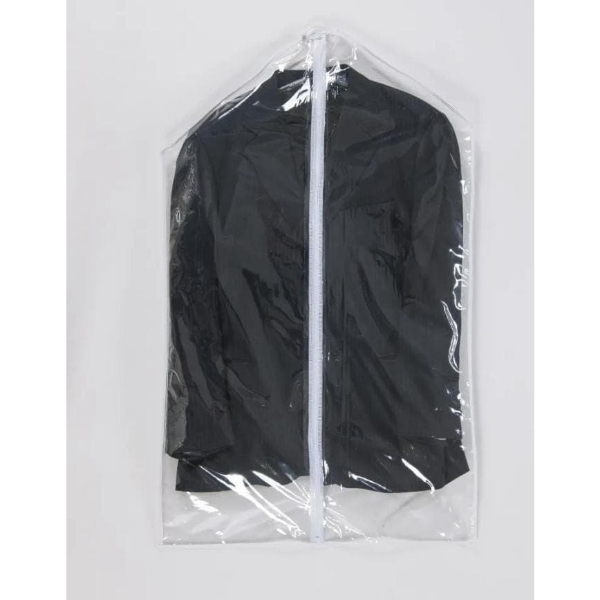 Capa Protetora Para Terno Transparente com Ziper 1 Peça