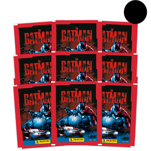 Kit de Figurinhas The Batman Contém 20 envelopes (100 FIGURINHAS)
