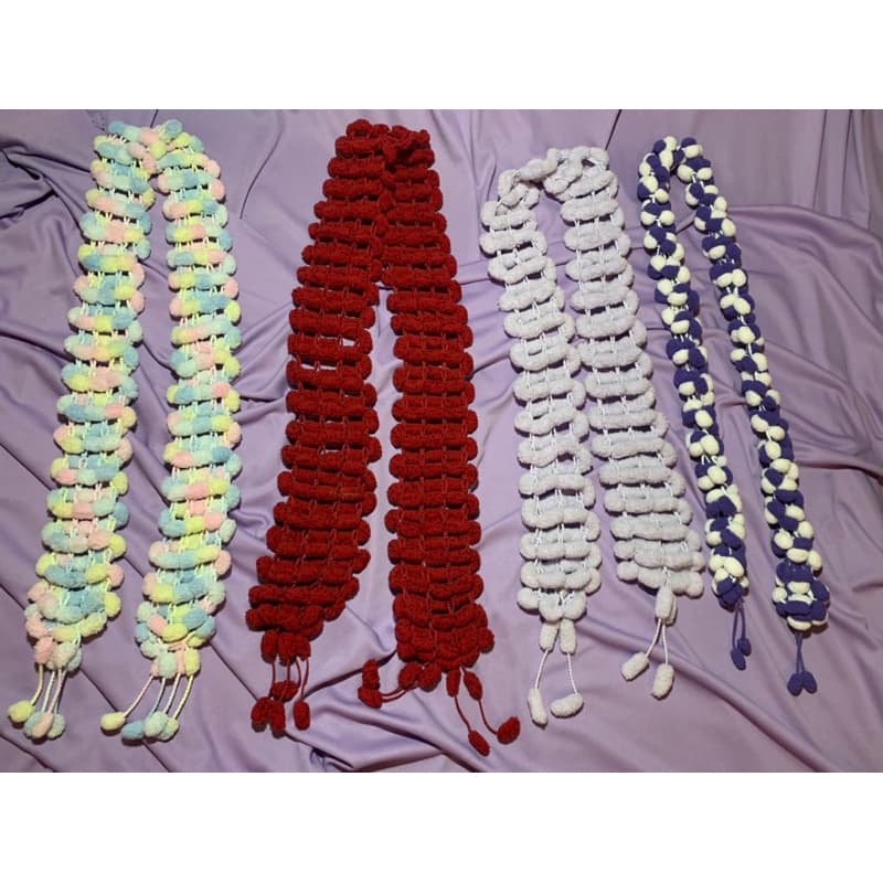 Cachecol tricot infantil • Moda inverno •  [ BRECHÓ ]