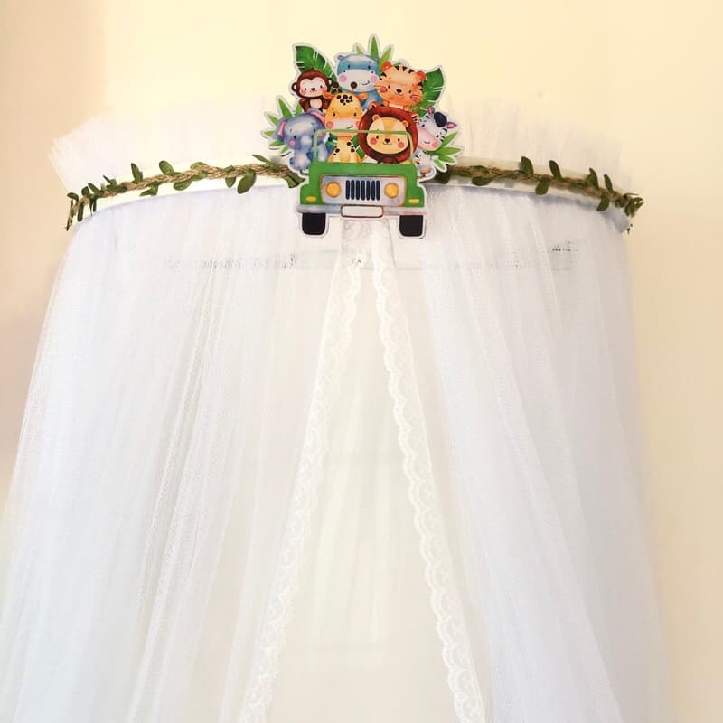 Dossel Safari + mosquiteiro incluso