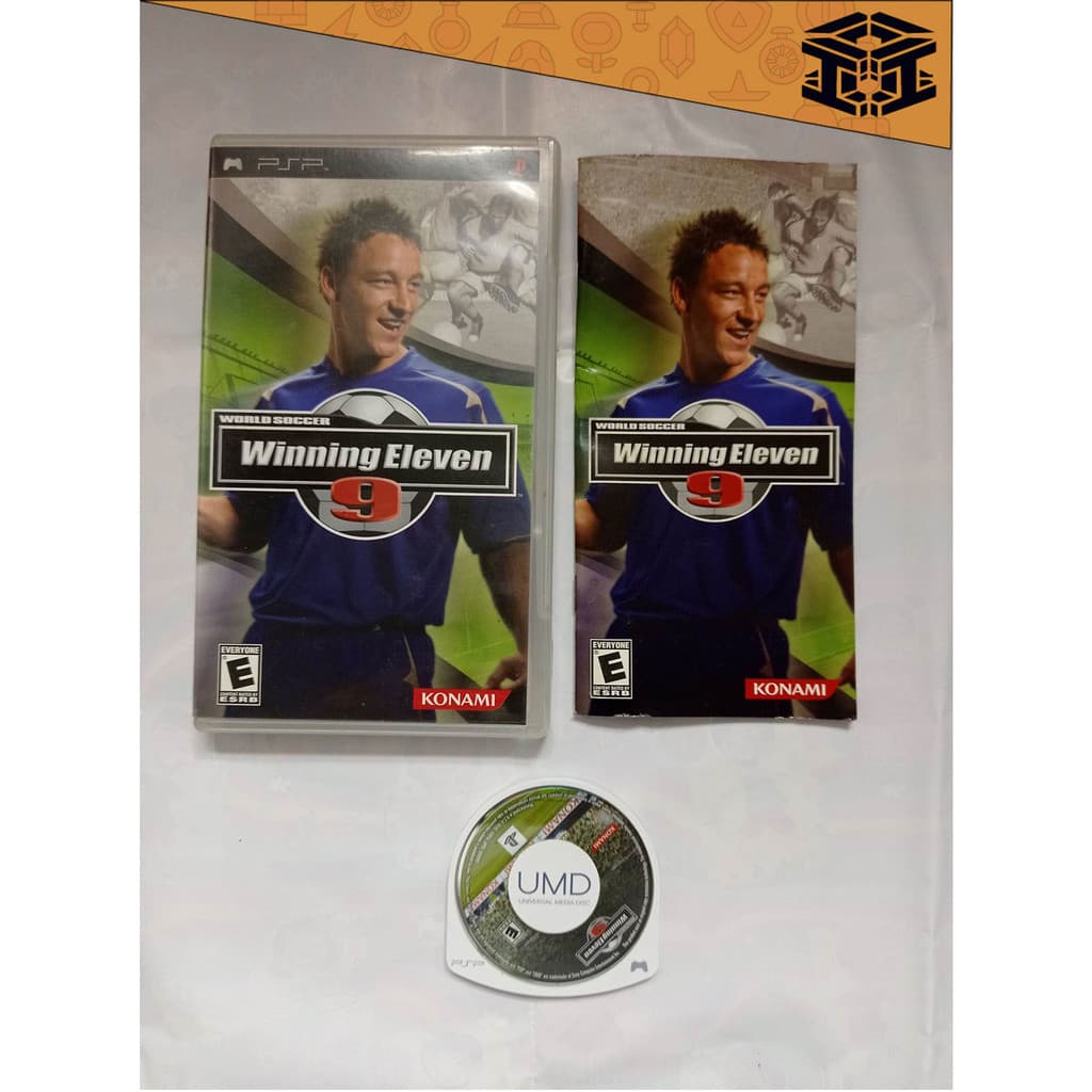 Winning Eleven 9 PSP Original Funcionando Perfeitamente