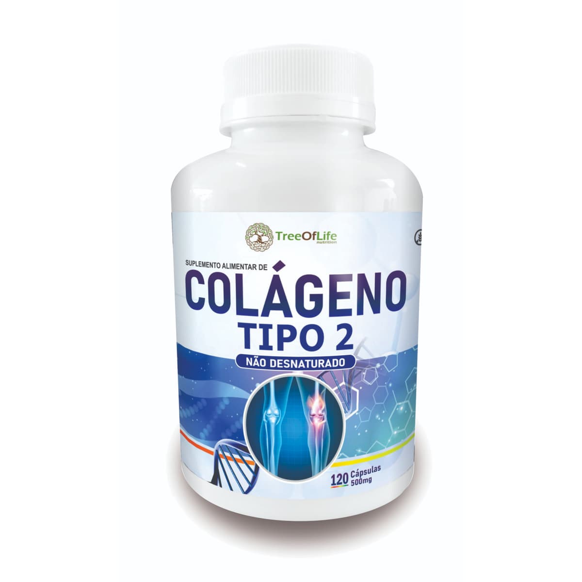 Colágeno Tipo 2 120 Cápsulas Tree of Life