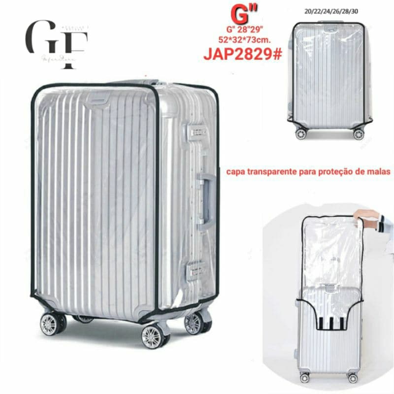 Capa para mala toda transparente ST29