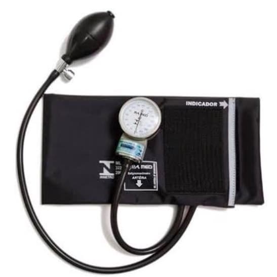 Esfigmomanômetro Completo P.A.MED Varias Cores com Bolsinha para Aparelho  2 Anos de Garantia