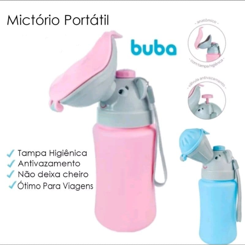 Mictório Portátil Infantil antivazamento Buba Menino Menina Troninho