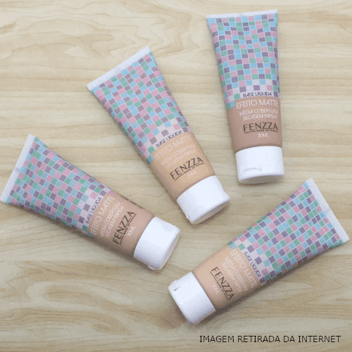 Base Líquida Efeito Matte Media Cobertura Secagem Rapida - Fenzza