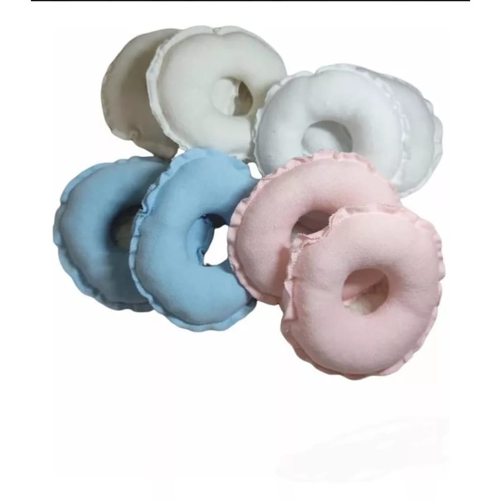 rosquinha de amamentação 2 unid. -protetor de seios algodão lavável 1(par)