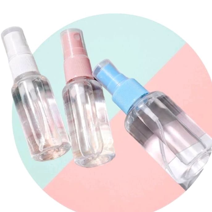 Frasco Borrifador Válvula Spray Álcool Água 75ml