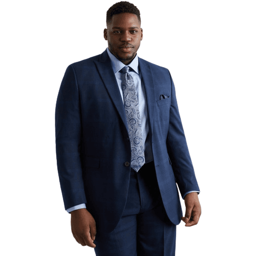 Terno  Masculino Social Plus Size completo com paletó e calça