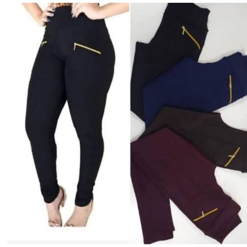 Calça legging montaria cintura alta tipo gorgorão