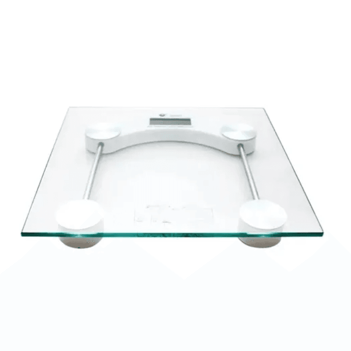 Balança Corporal Digital até 180kg com Vidro Temperado + Bateria