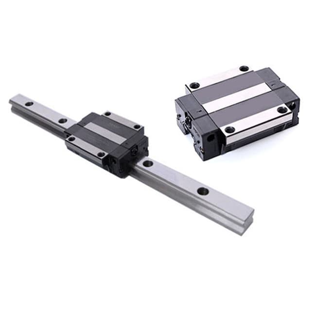 1 Guia Linear De 20mm X 320mm + 1 Patins Com Aba De 20mm