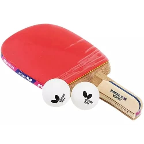 Raquete De Tênis De Mesa Butterfly Biriba Ii Caneta Penhold