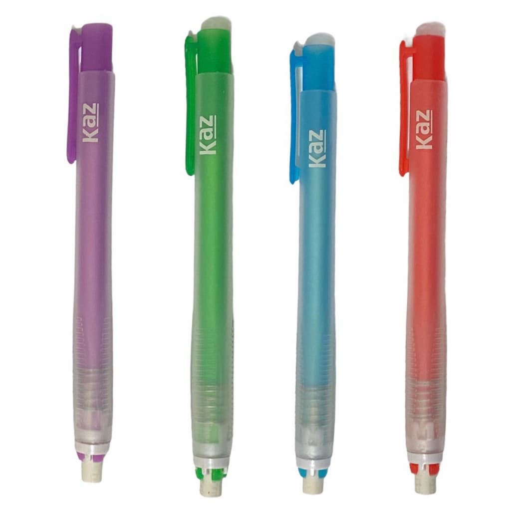 4 Caneta Borracha Kaz
