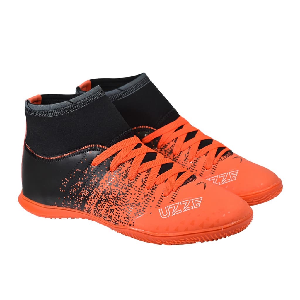 Chuteira Futsal Botinha Salão Quadra Bota Cano Alto Costurada Uzze