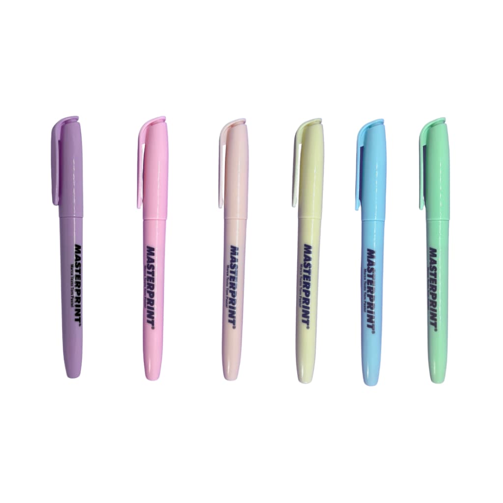 Marca Texto Pastel Masterprint UN