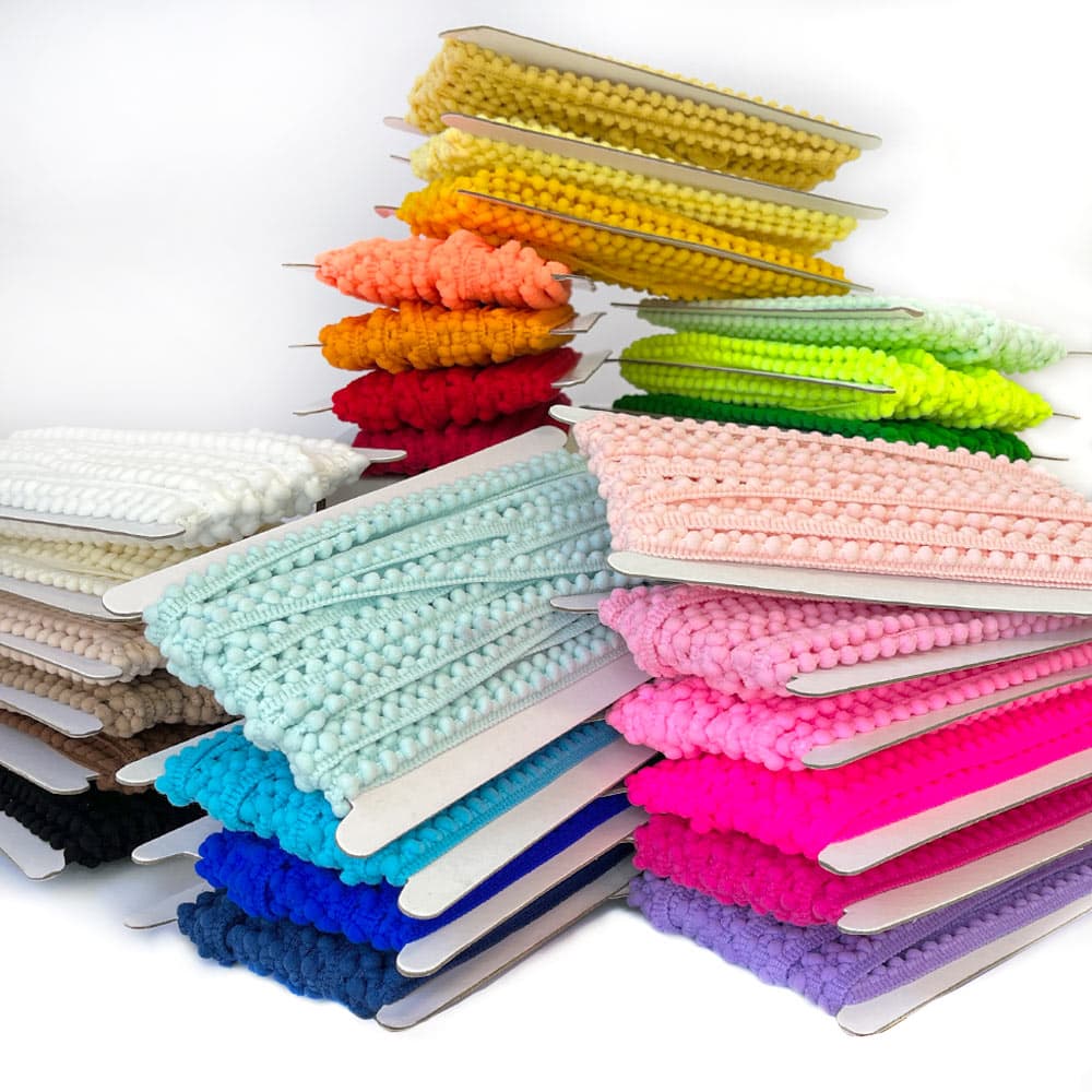 Fita Mini Pompom Grelot 10mm Passamanaria Importada