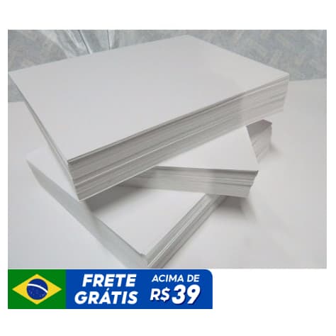 Papel Cartão Duplex 250g A4 - 21x29,7cm - 100 folhas