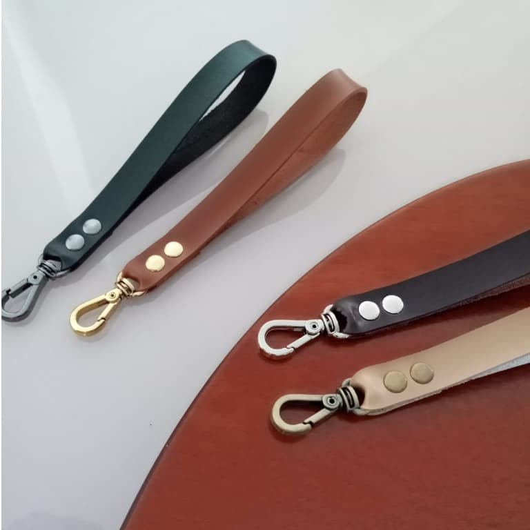 2 Alça de mão com Lagostinha Premium ideal para carteiras - 20CM