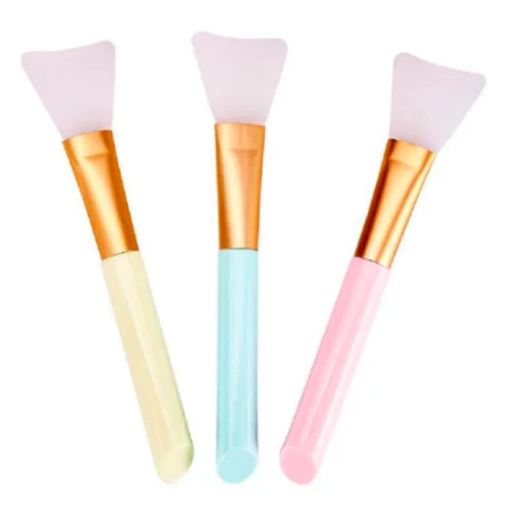PINCEL ESPÁTULA DE SILICONE PARA APLICAÇÃO DE MÁSCARA FACIAL
