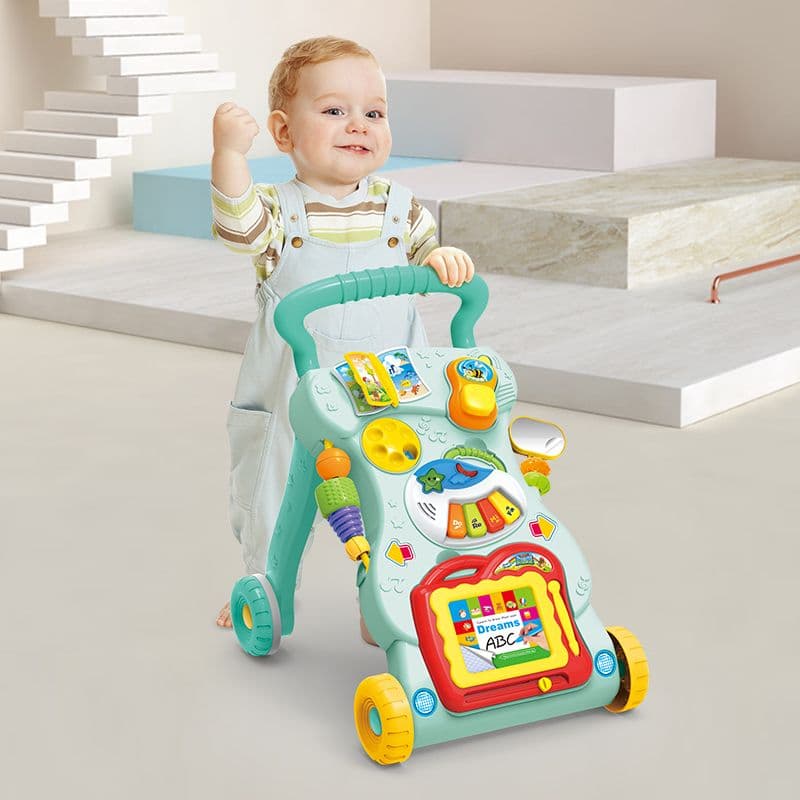 Andador Musical Com Atividades Interativas verde